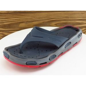 Ventolation‎ Sz 10 Flip Flop Sandals Gray Synthetic Men Slip On